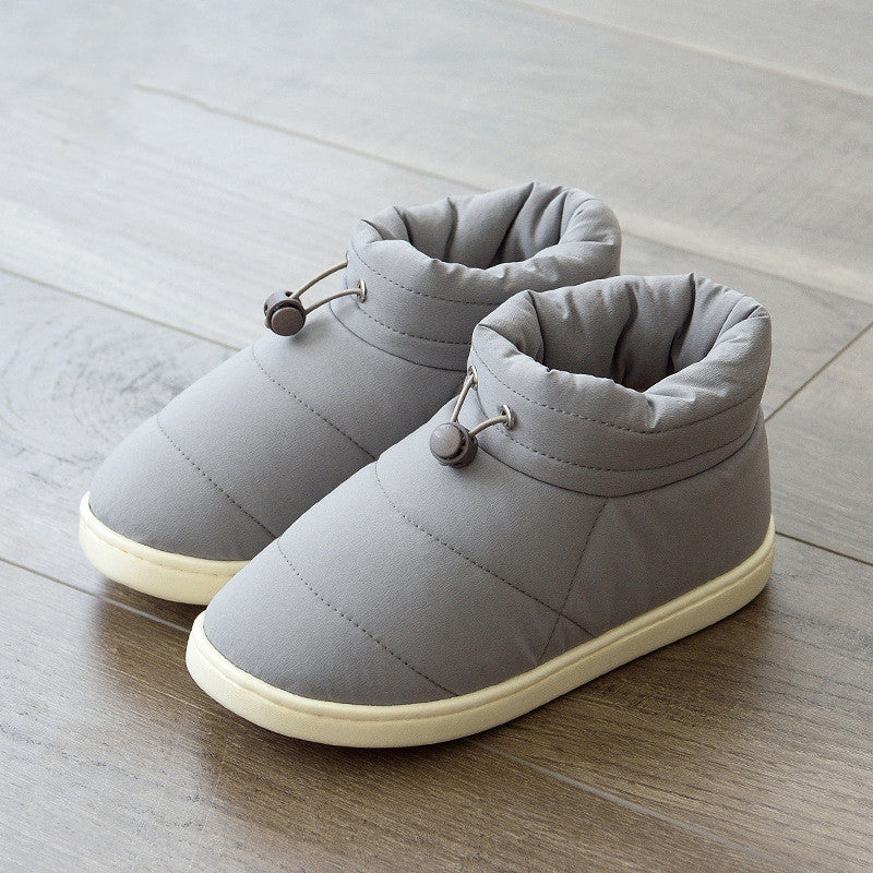 Cotton Slippers Women Winter Bag With Down And Down To Keep Warm Indoor Home