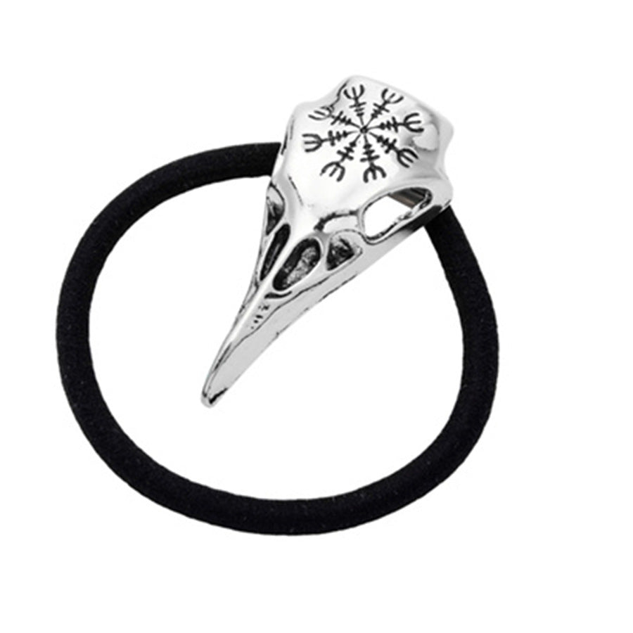 Bird Head Wolf Hair Ring Female Tie Hair Band