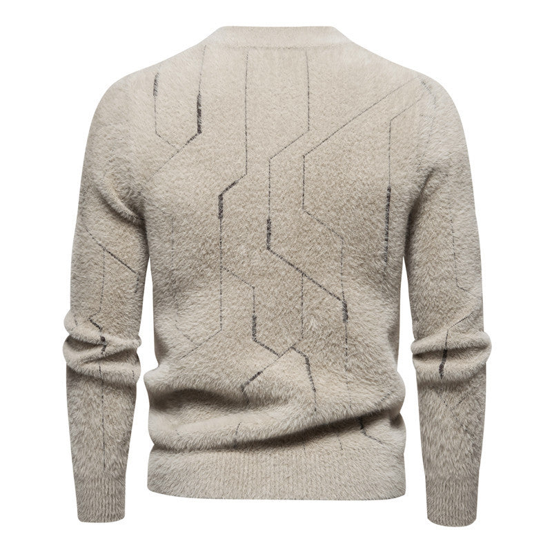 Autumn And Winter Round Neck Sweater Boy's Undershirt