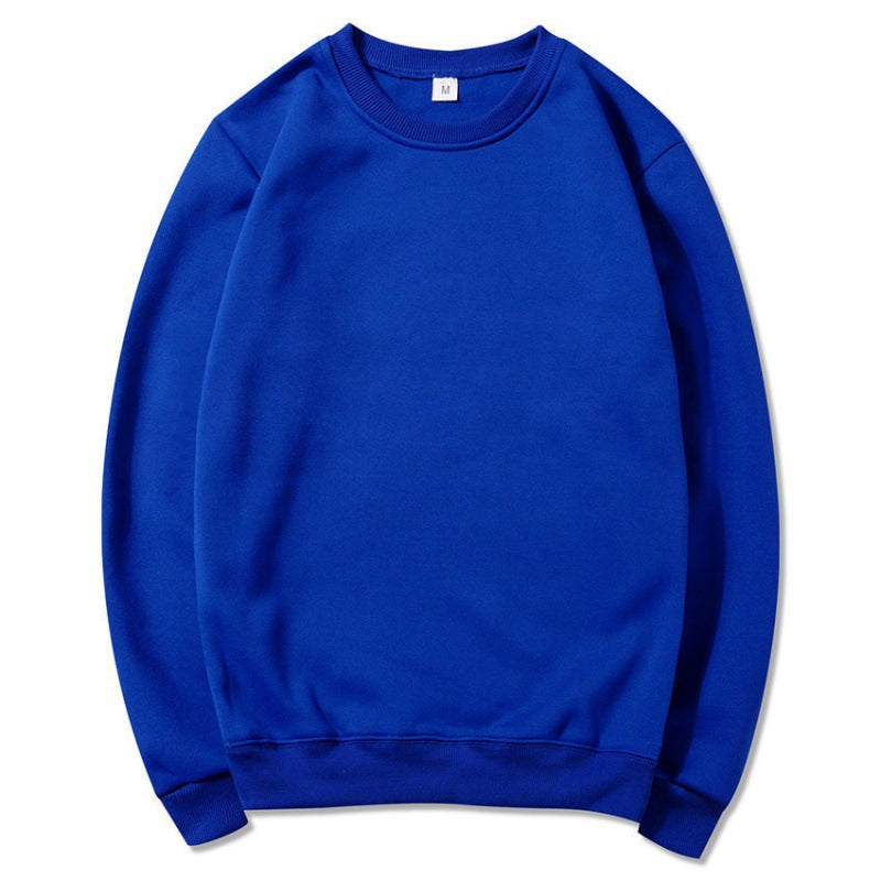 Mænds afslappede sweatshirt med rund hals