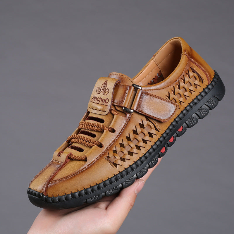 Hollow Ventilated Hole Shoes Trendy Casual
