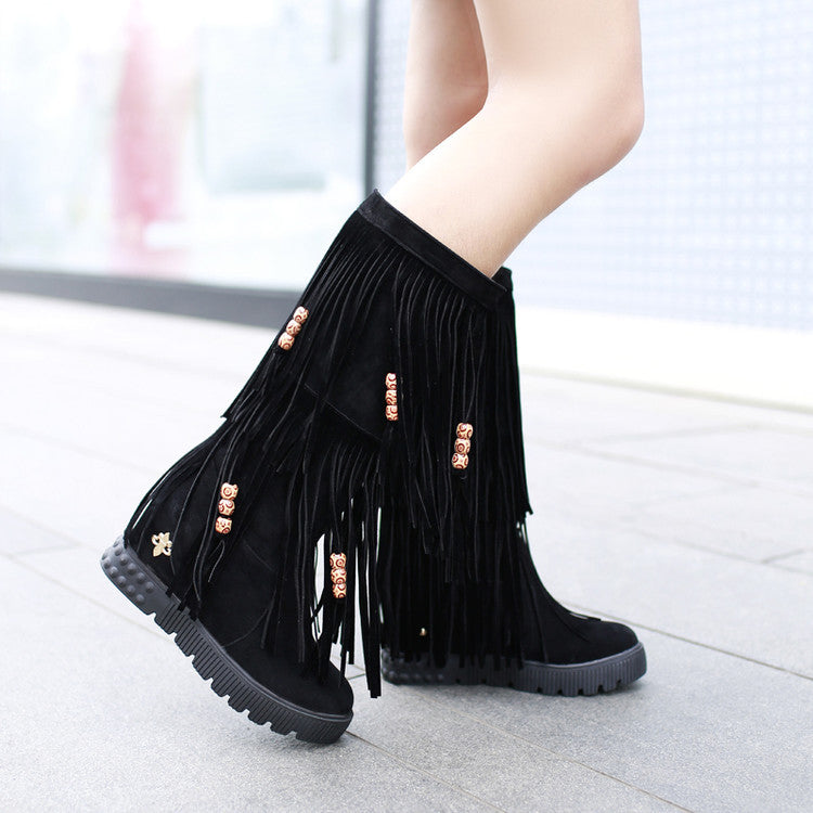 Plus Size Within The Height Of Women's Boots Sweet And Casual