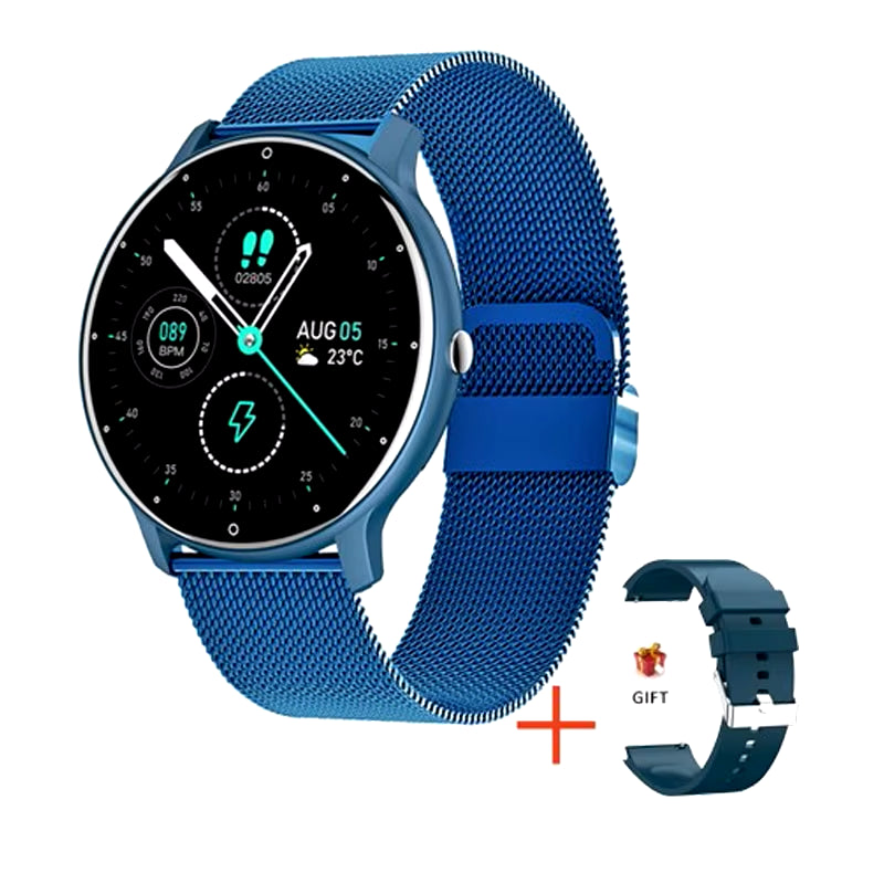 Smart Watch Men Women Full Touch Screen Sport Fitness Watch Man IP67 Waterproof Bluetooth for Android IOS Smartwatch Men