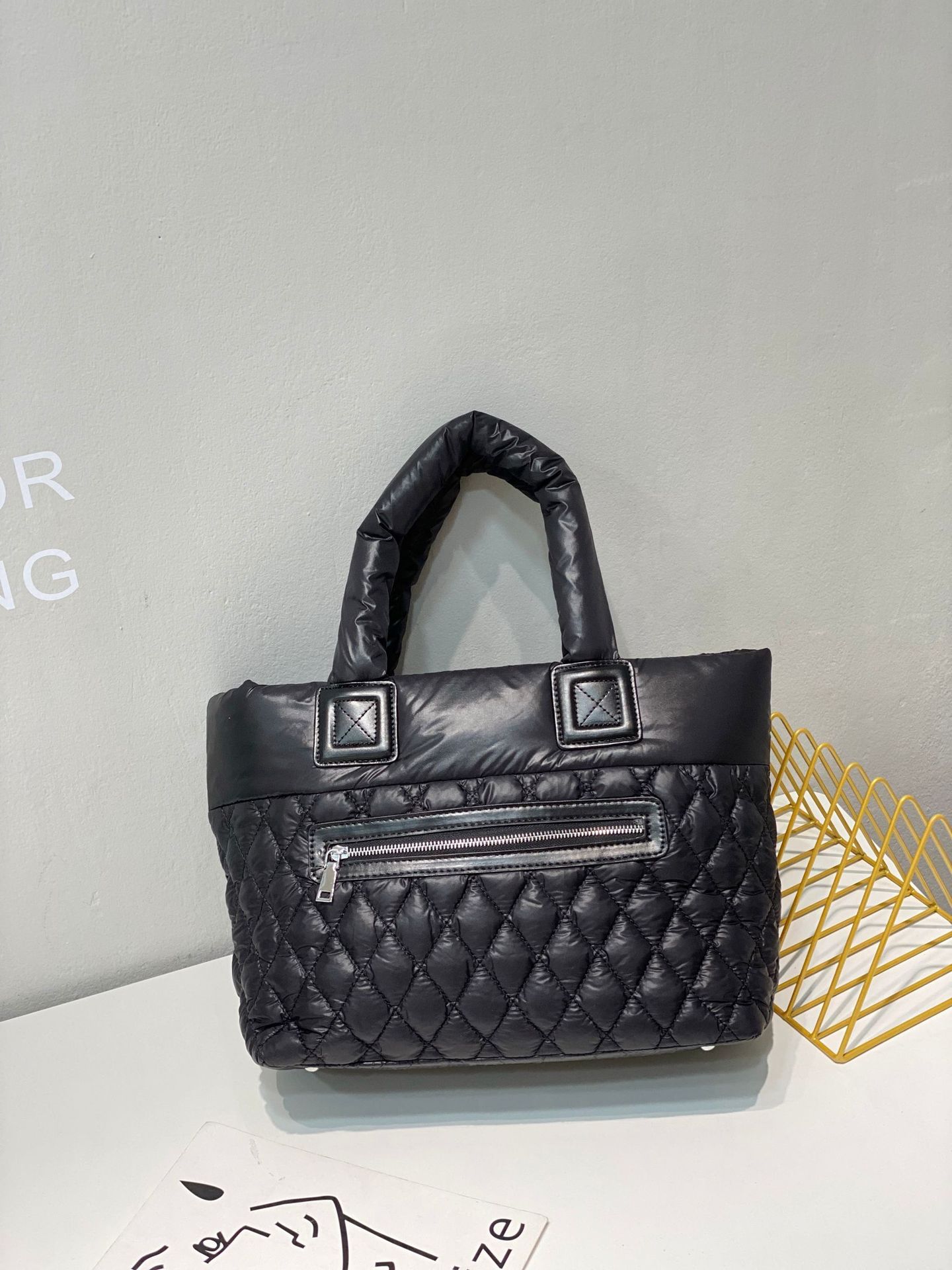 Portable Shoulder-back Down Female Bag