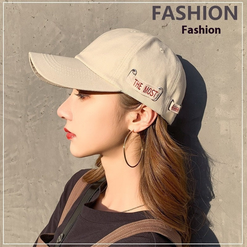 Korean Style All-matching Peaked Cap Women's Fashion Casual