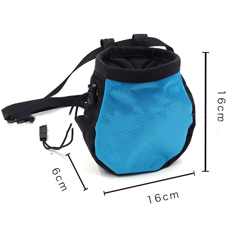 Rock Climbing Waist Hanging Magnesium Powder Bag Fitness Storage