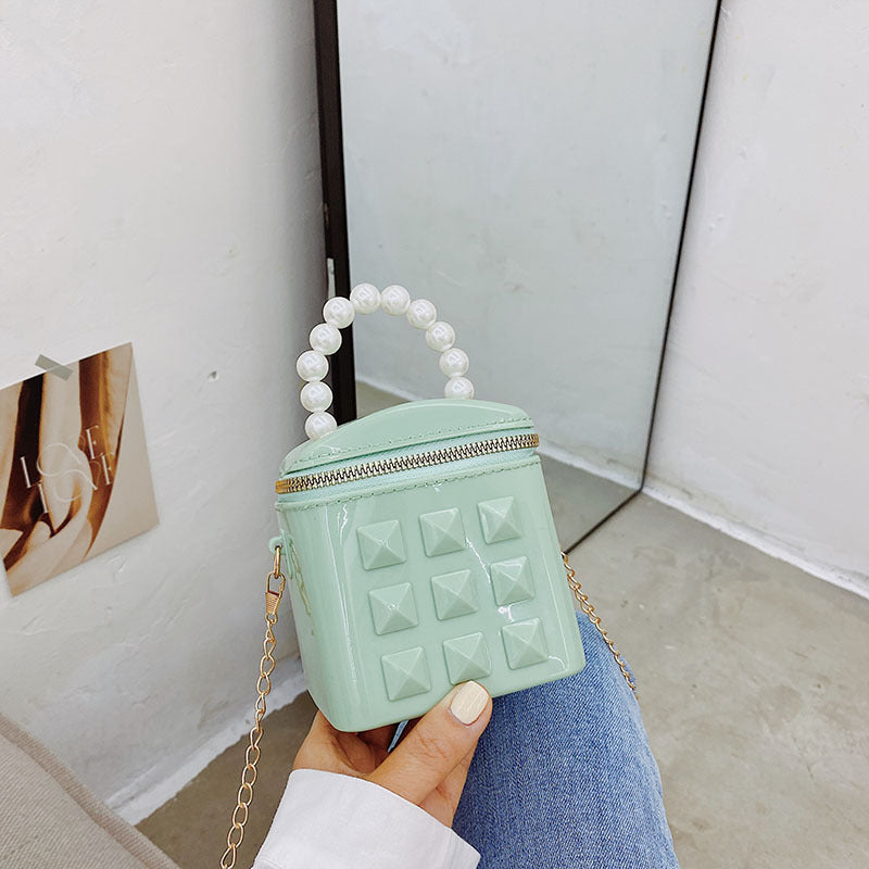Handheld Pearl Chain Bag Slung For Women