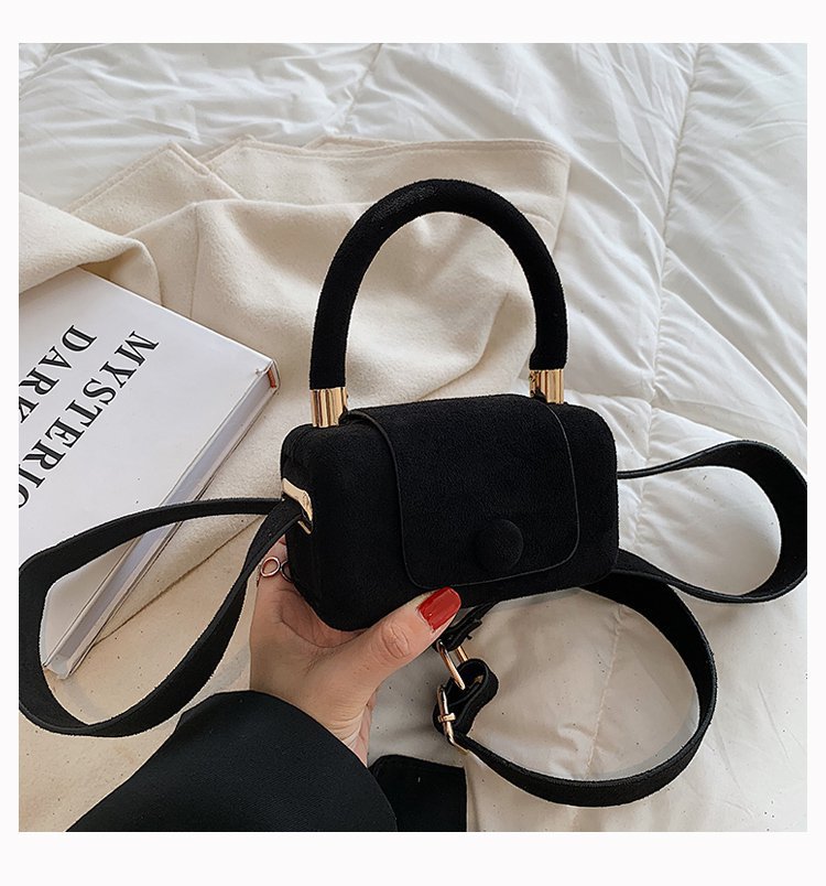 Women's New Popular Frosted One-shoulder Messenger Handbag