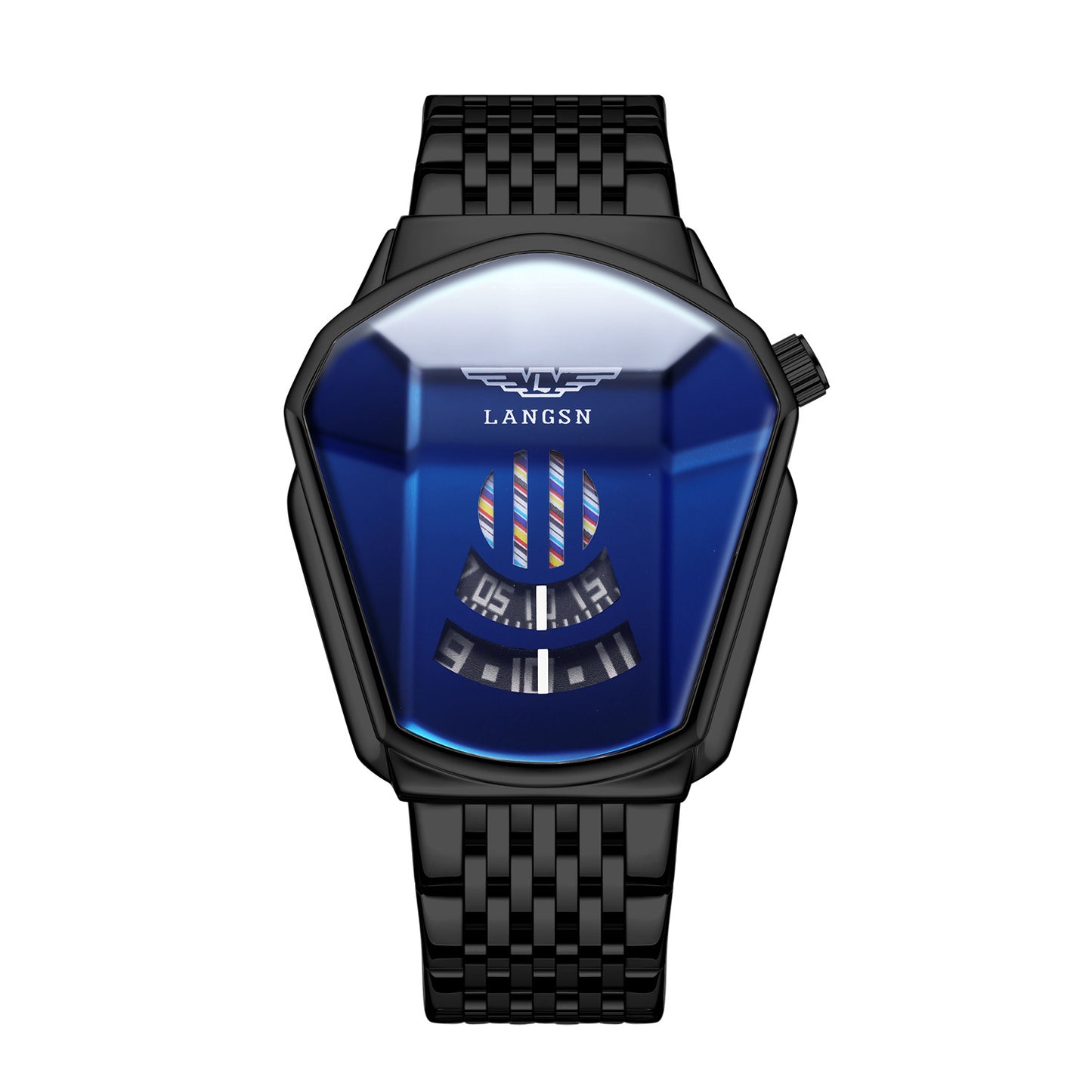 Personalized Motorcycle-style Waterproof Quartz Watch
