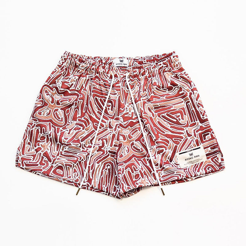 Shorts til mænd og kvinder – sommerlige, afslappede, åndbare og løstsiddende shorts i mesh