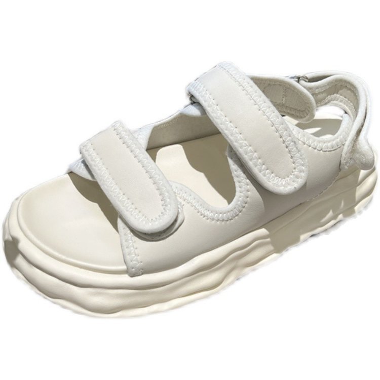 Beach Sandals Women's Summer New Velcro Thick Sole
