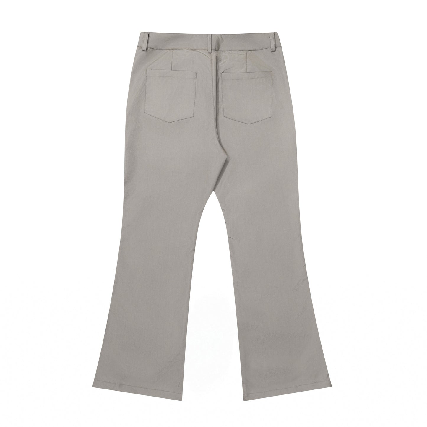 Letter Print Design Neutral Leisure Horn Trousers