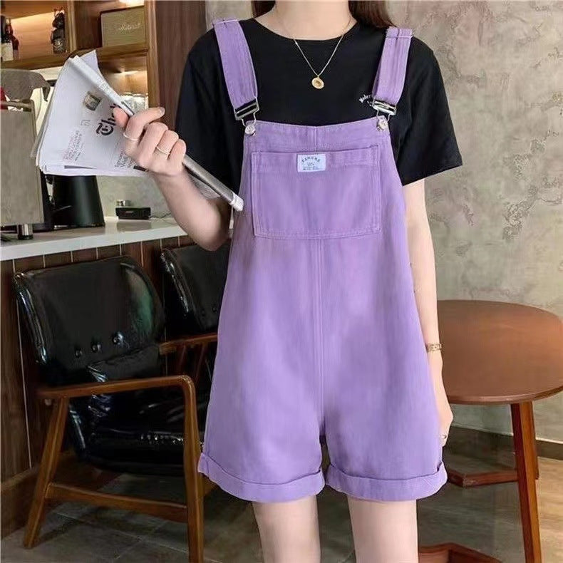 New Casual Wide-leg Denim Shorts Women's Summer
