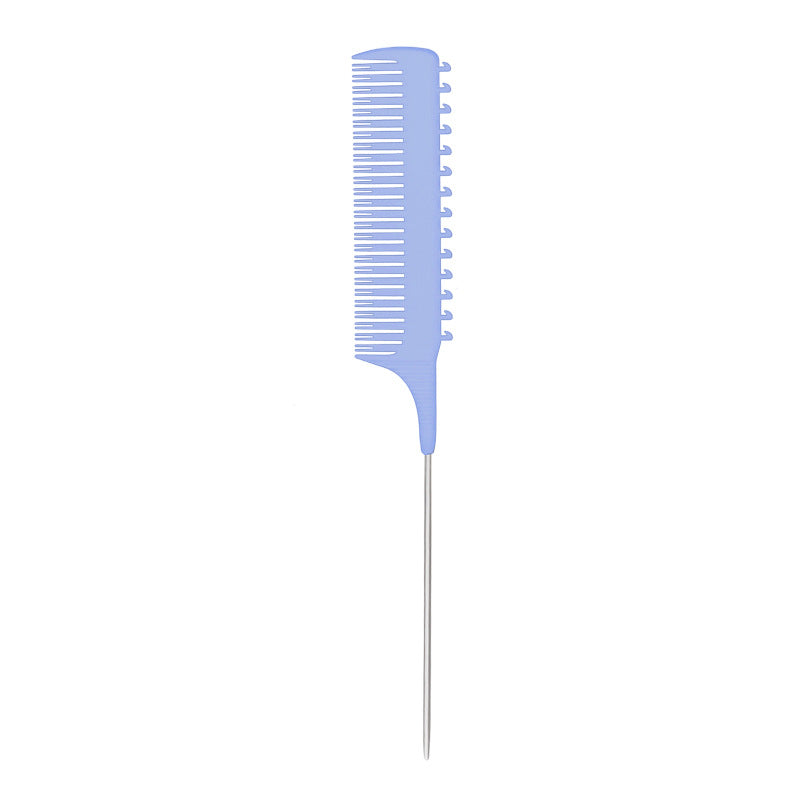 Ny Oliehoved Hår Salon Barber Forretning Frisør Plastik Spidshalet Med Krog Farvekam