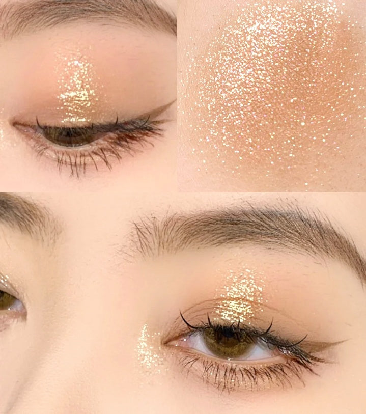 Eight-color Eyeshadow Palette Gentle Milk Tea Color Fairy