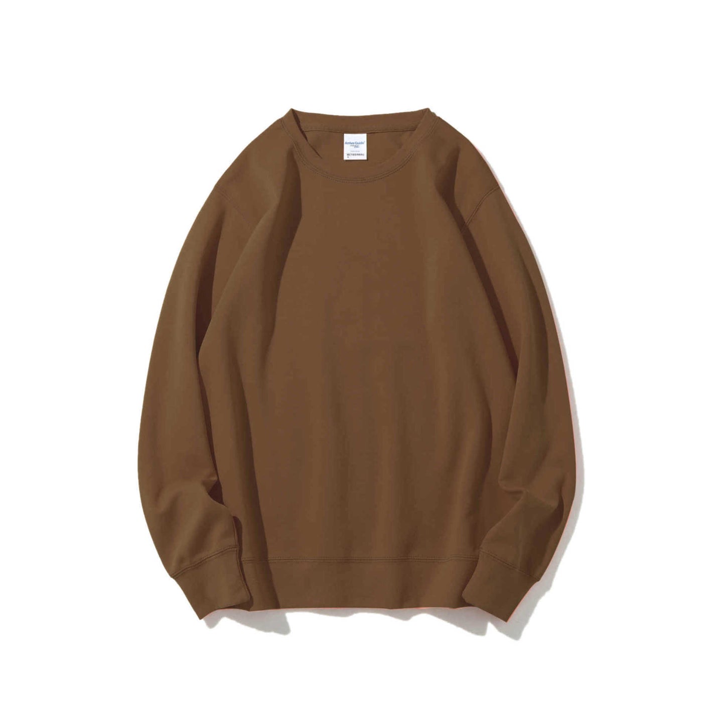 Solid Healthy Round Neck Sweater Long Sleeve