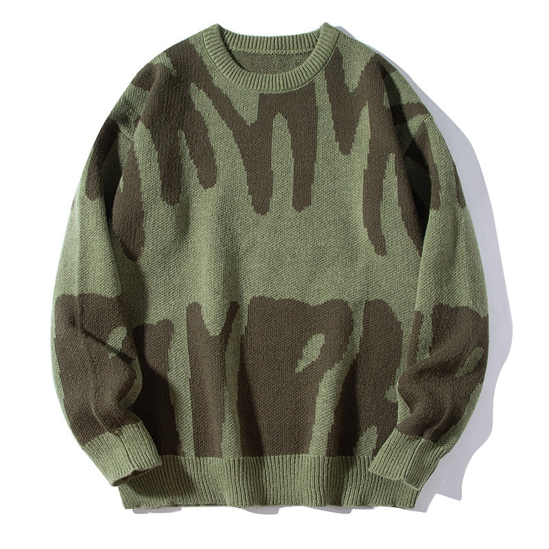 Men's Round Neck Sweater Sweater