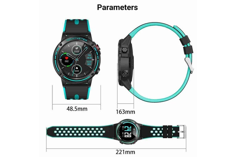 GPS Smart Watch Women Men with Compass Barometer Outdoor Sport Fitness Tracker Heart Rate Smart Watch