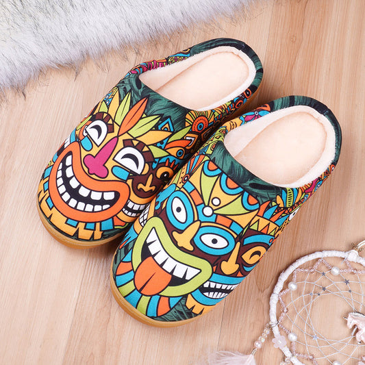 Cotton Slippers Warm And Antiskid Large