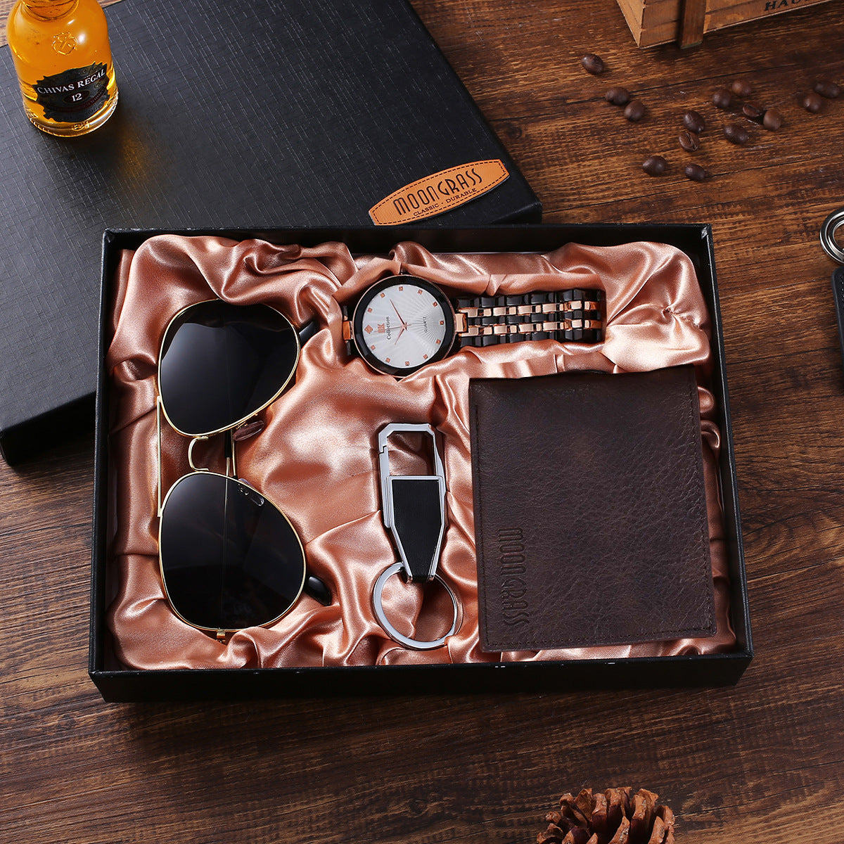 Fashion creative boutique watch gift set