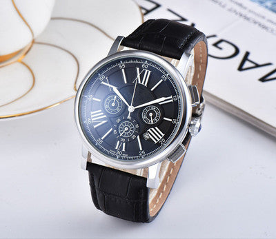 running seconds business watch 6-pin