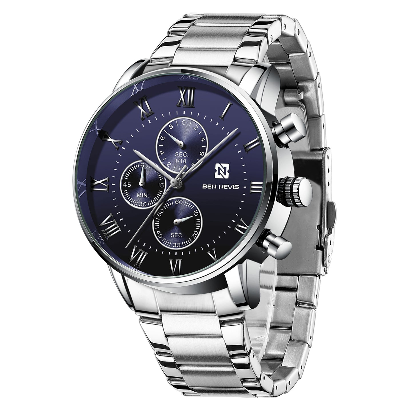 Bennivi quartz six-pin watch