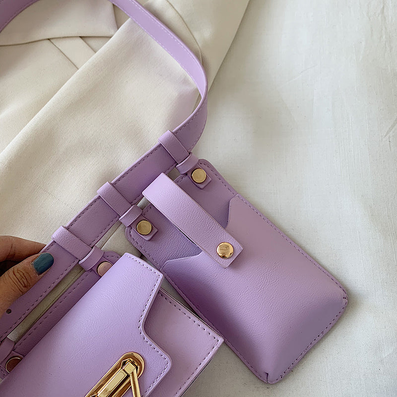 Trendy fashion all-match crossbody chest bag