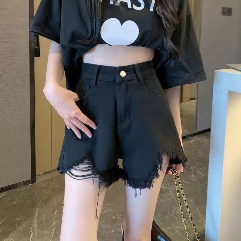 This Edgy Yet Playful Denim Skirt Is The Perfect Choice For Petite Girls This Summer