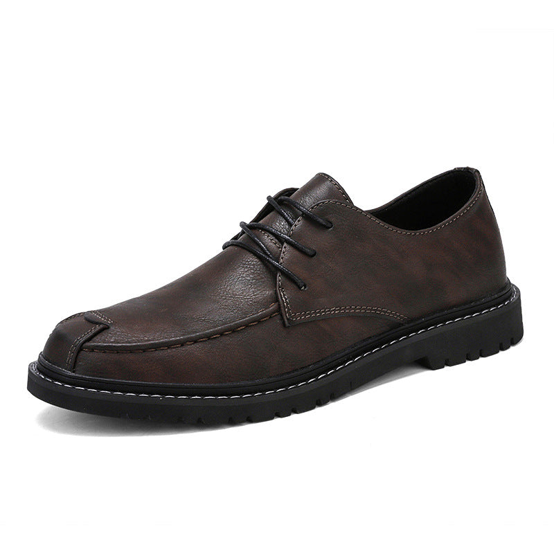 Social British Men's Fashion Casual Leather Shoes