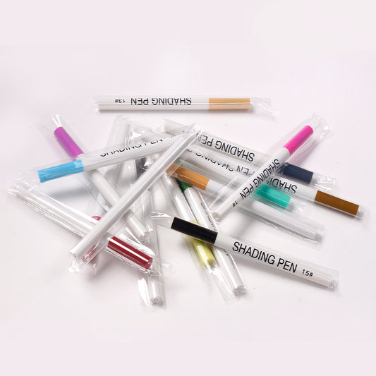Manicure Shading Fluid Blæk Røgfarvet Glas Boble Negl