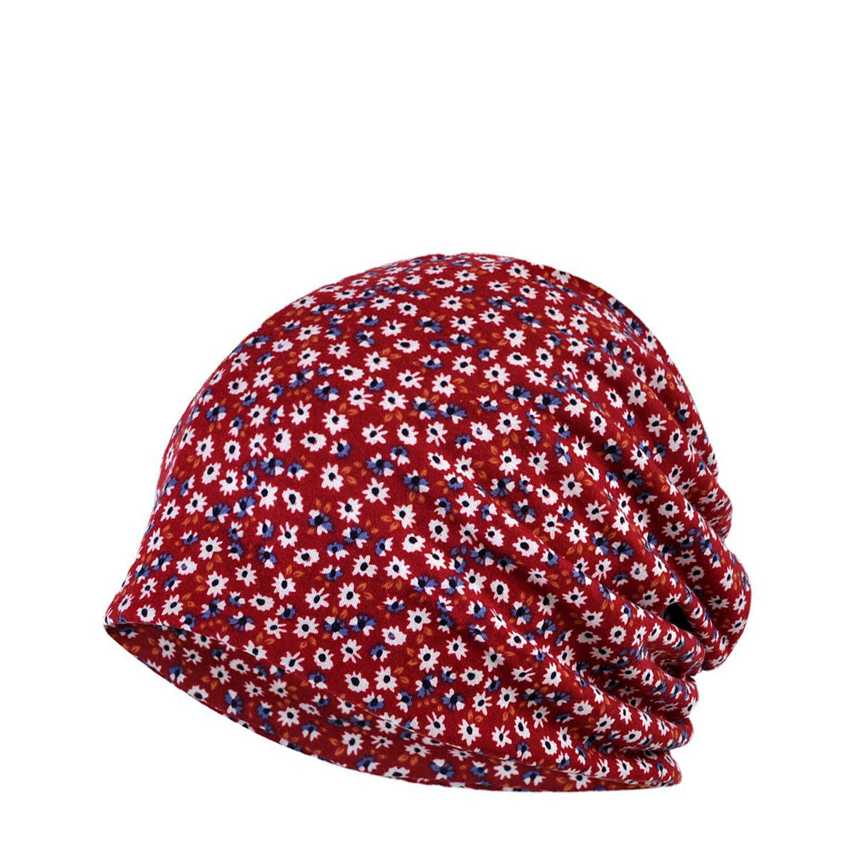 Women's Hundred Fashionable Cotton Soft Wrap Head Hat