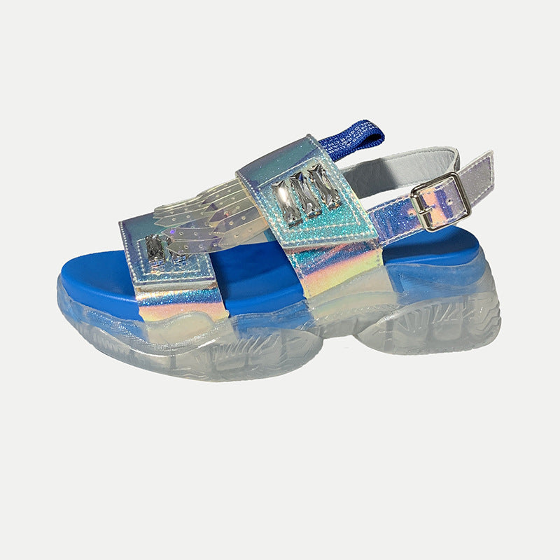 Summer Fashion Laser Platform Women's Shoes