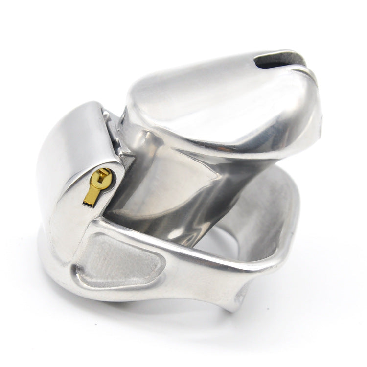 Men's Stainless Steel Short Chastity Cage