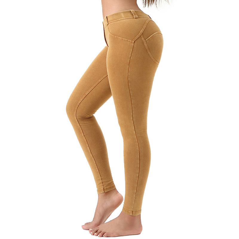 Denim Peach Hips Sweatpants