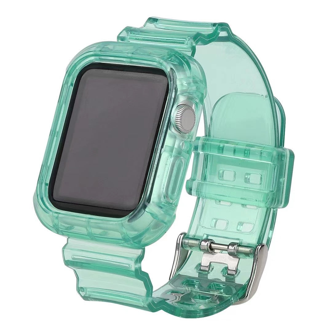Transparent anti-drop watch strap