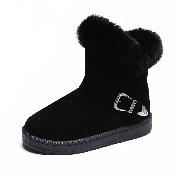 Fleece Thickened Comfortable Short Tube Women's Snow Boots