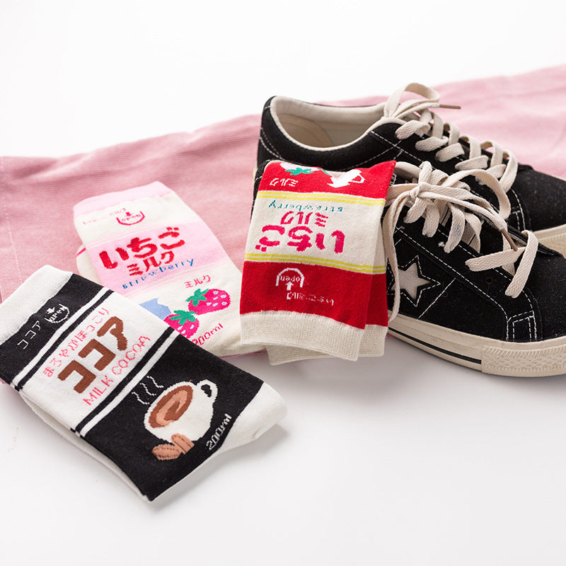 Trendy Socks Women's Socks In Japanese Cute