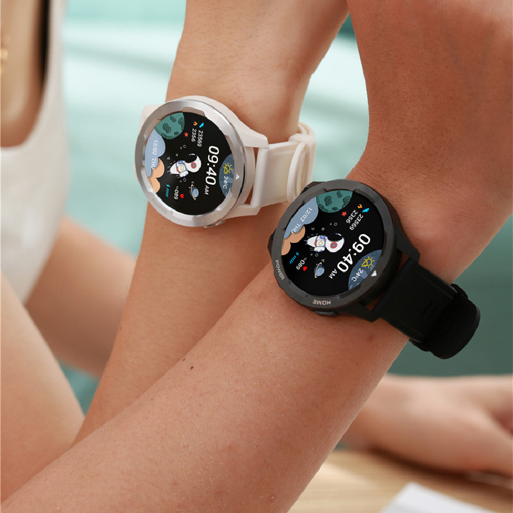 Smartwatch Bluetooth Opkald Fuld Cirkel Touch Puls