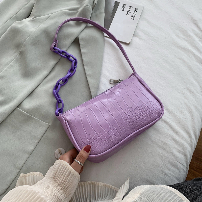 Women's fashion square shoulder bag