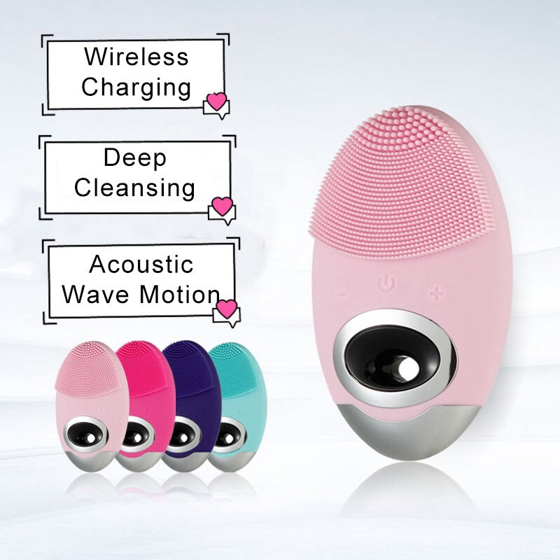 New electric silicone cleansing instrument