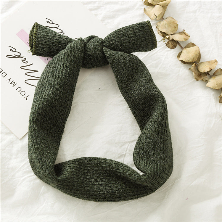 Children's headdress all-match bow hairband elastic