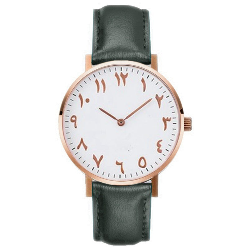 Arabian belt quartz watch ladies watch