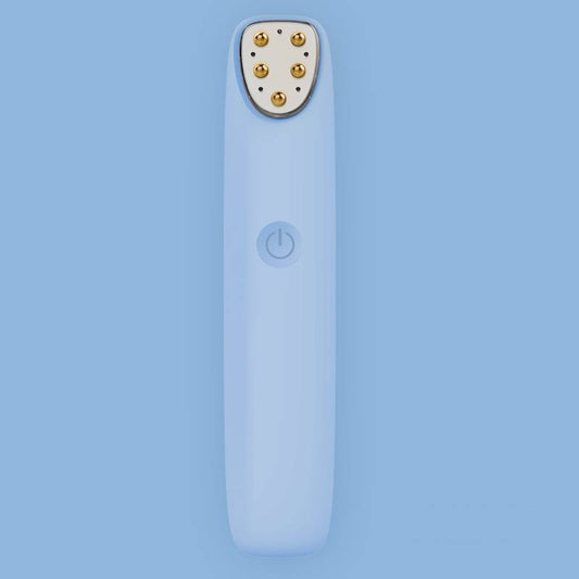 RF EMS Red Light Electric Eye Face Vibration Massager Anti-Ageing Wrinkle Dark Circle Removal Portable Beauty Care Pen Massager