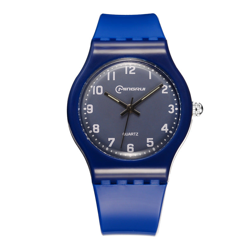 Simple leisure waterproof quartz female watch