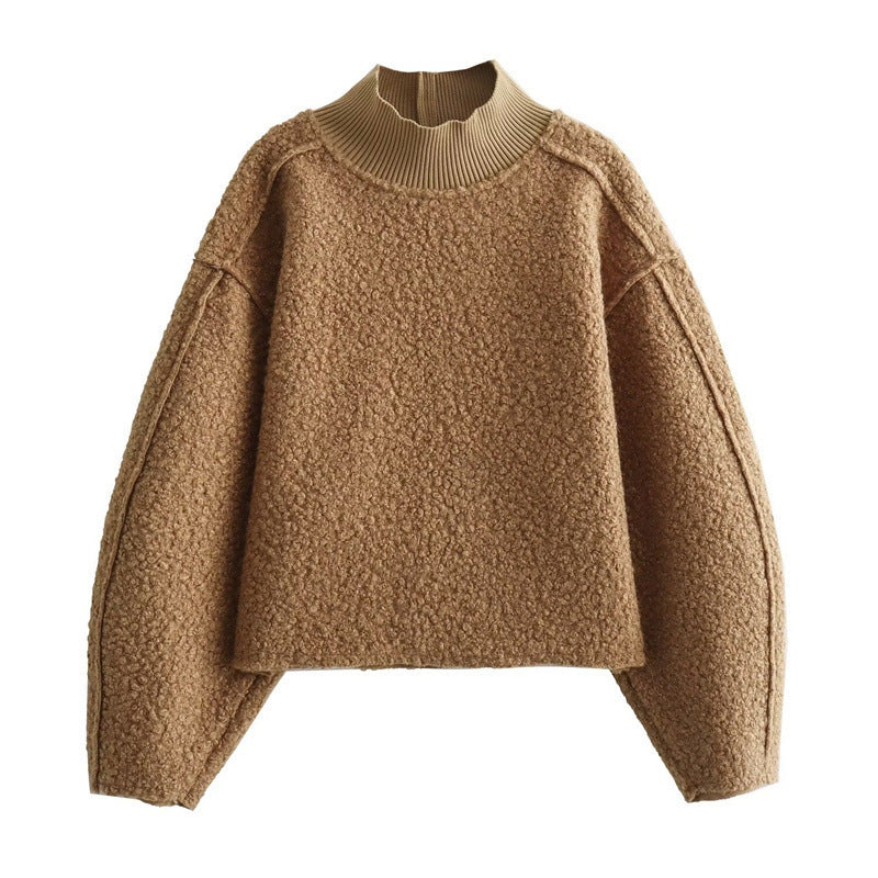 Trendy All-match Fashion Løs Sweater til Kvinder