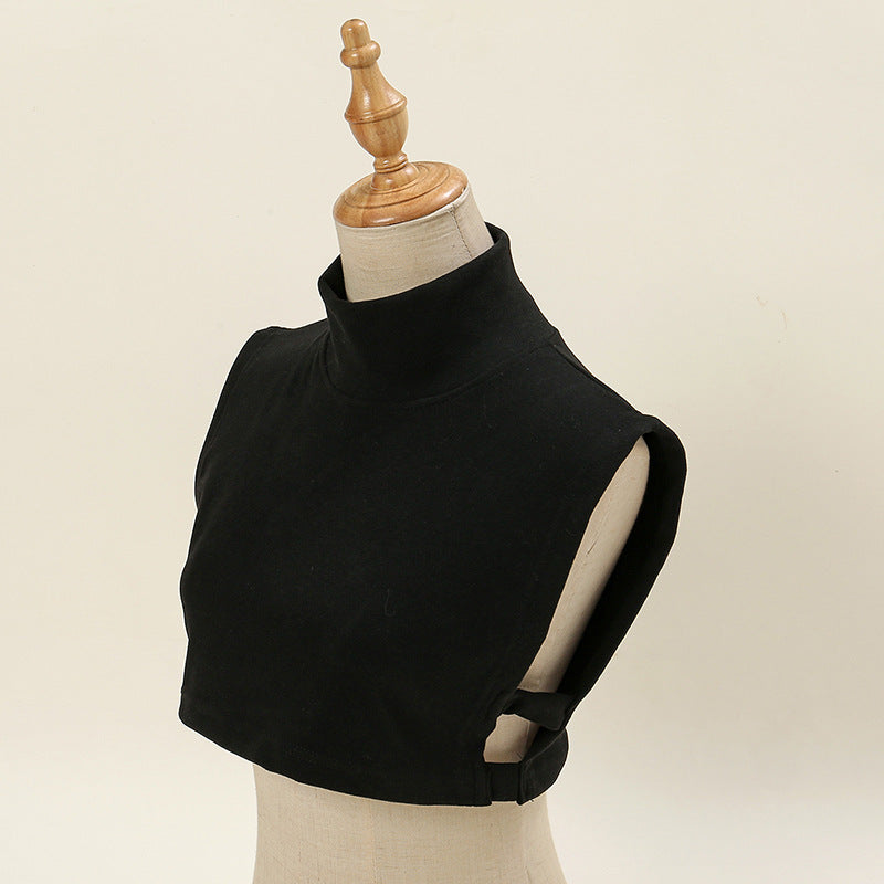 Dralon Detachable Collar White Women's Fashion Soft