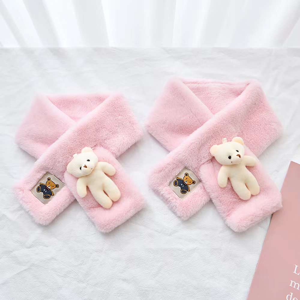 Versatile Cartoon Solid-Color Scarf For Women