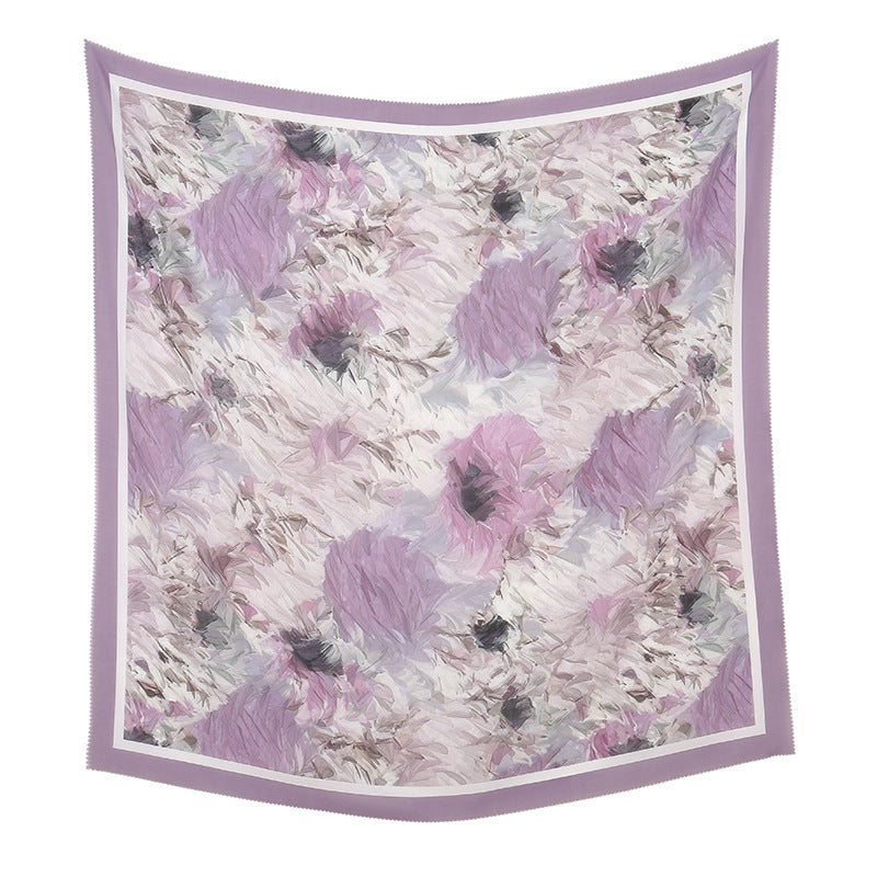 Cross Fashion Printed Sunscreen Scarf Malay Middle East Hui Headcloth