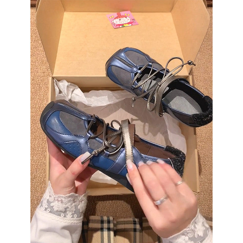 French Style Vintage Mary Jane Ballet Shoes
