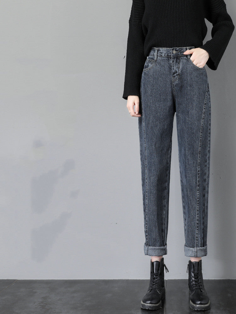 High Waist Slimming Radish Daddy Women's Pants